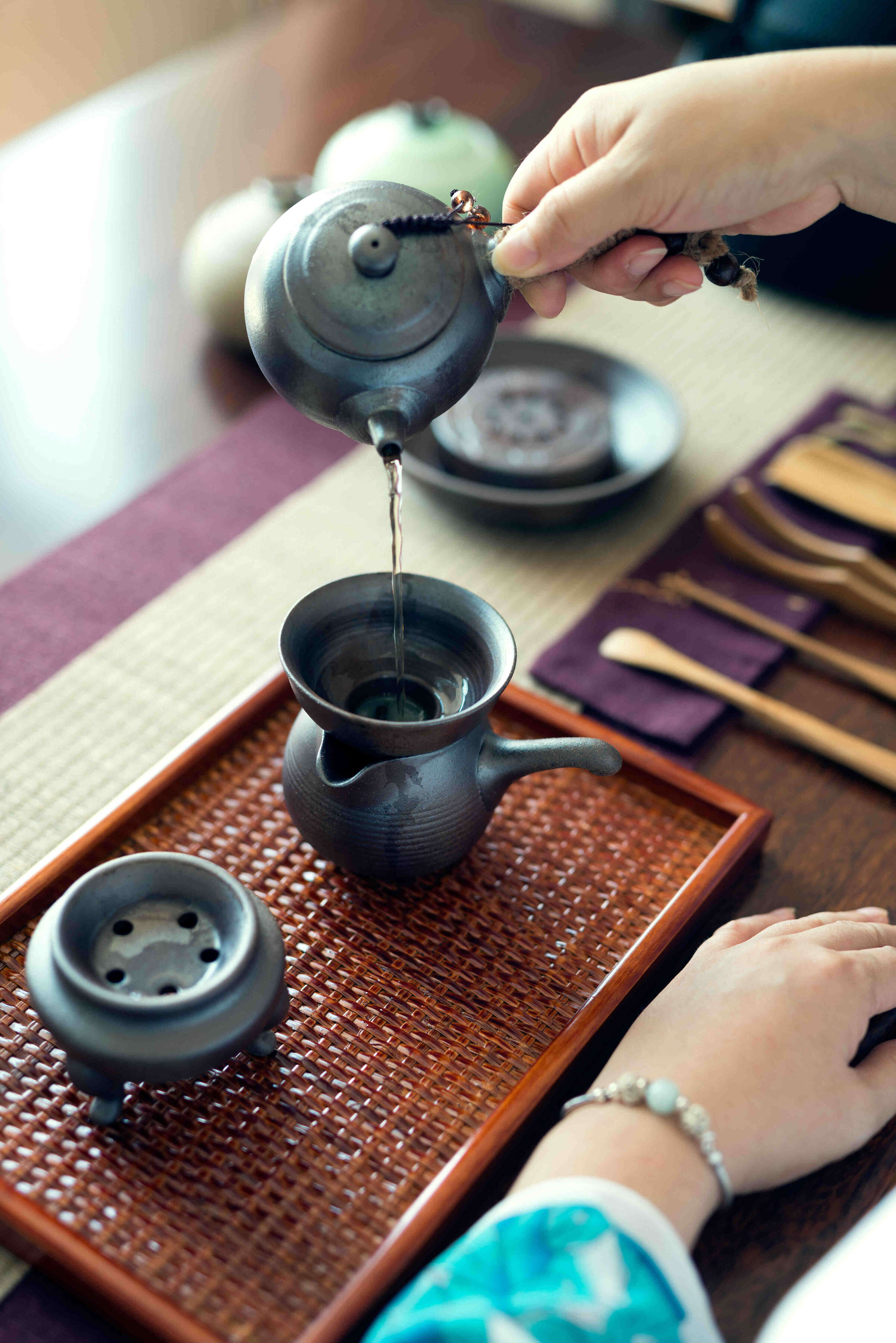 非遗项目，“恩施玉露”传统手工制茶，在线课程开机录制